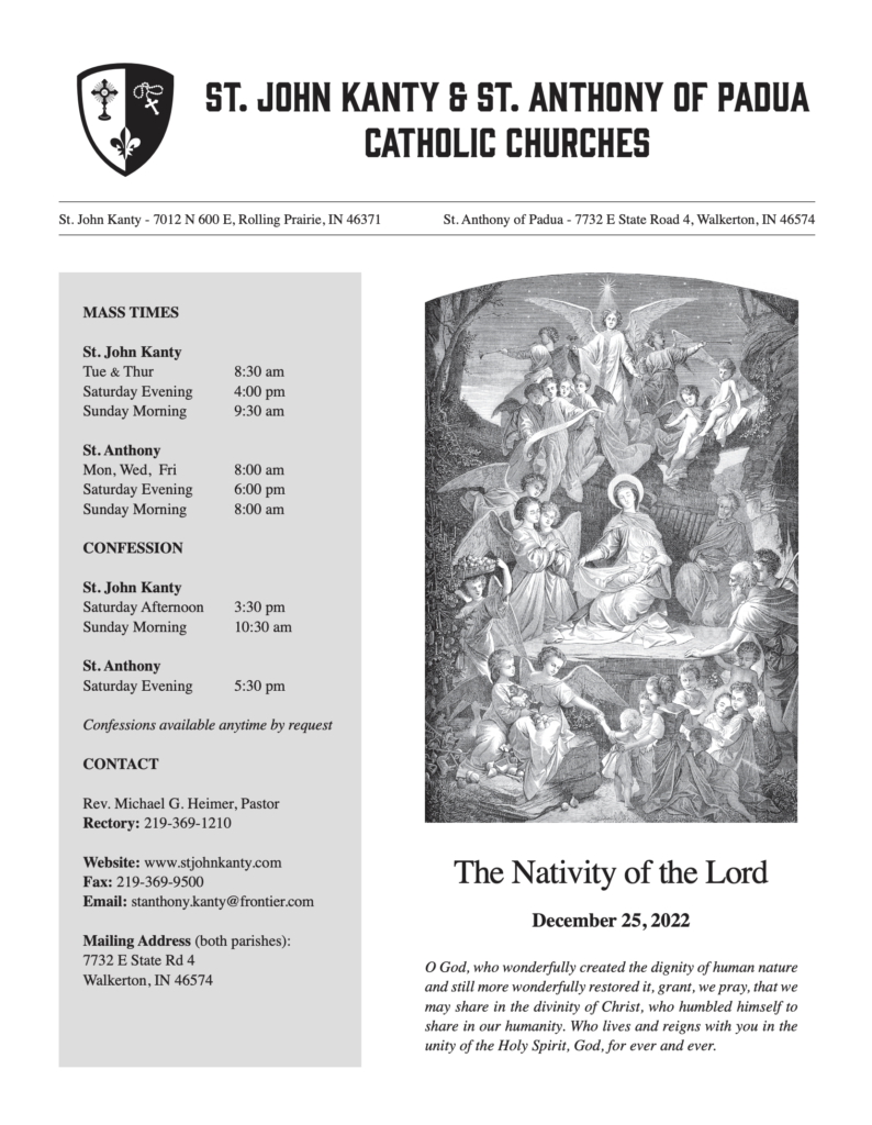 The Nativity of the Lord