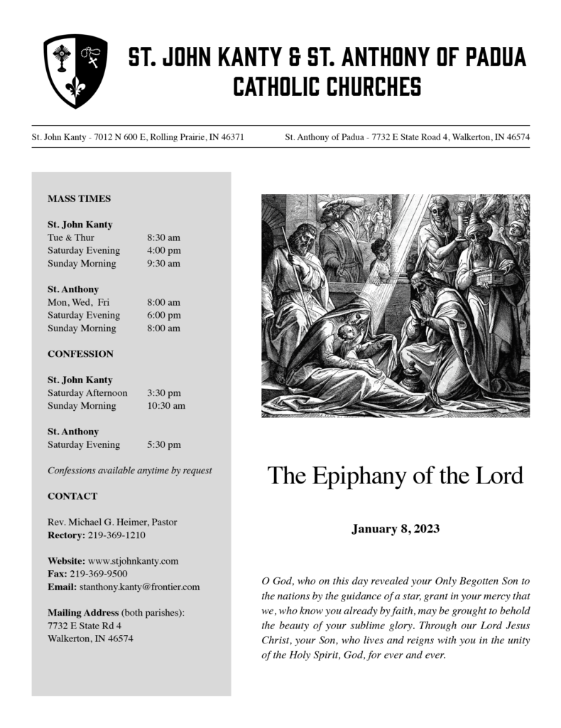 The Epiphany of the Lord